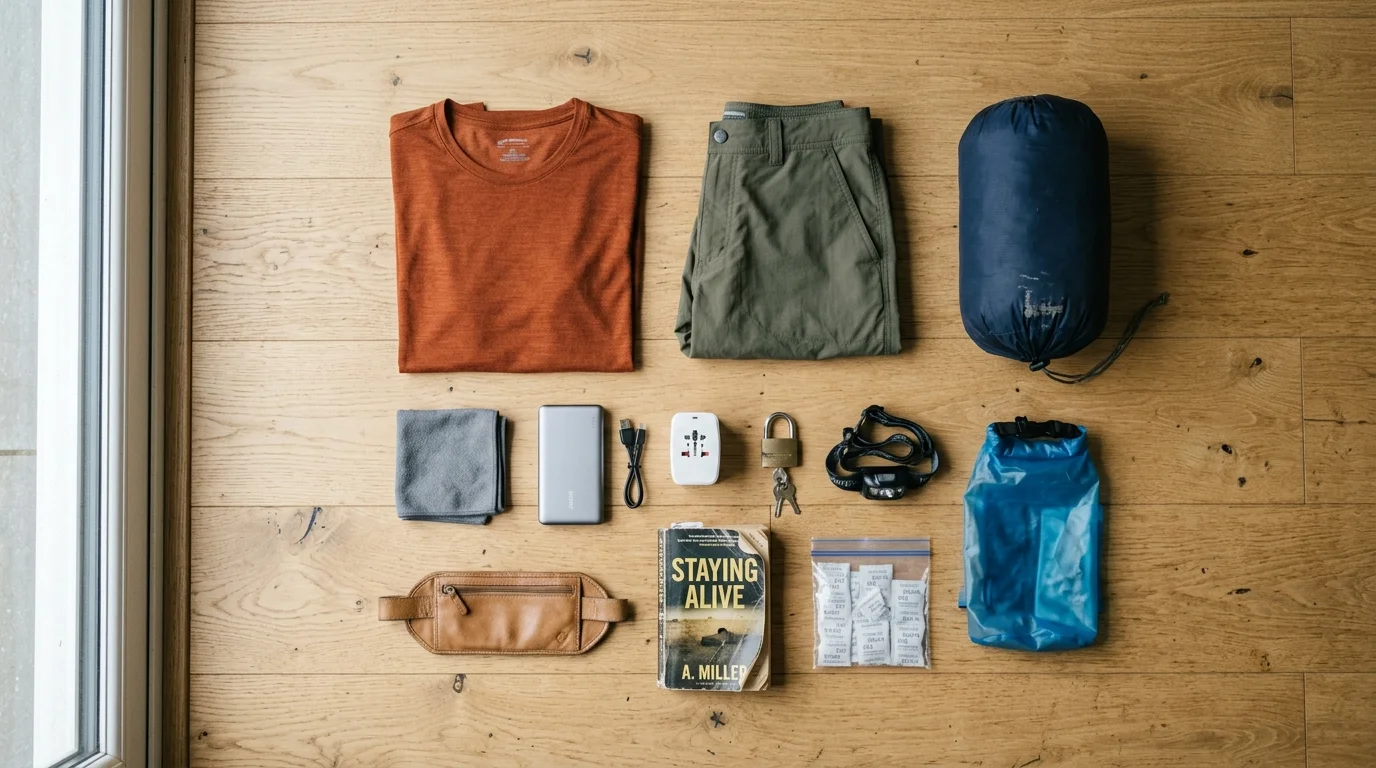 The backpacking packing list: from someone who packed 22 kilos first time and learned the hard way
